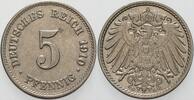 Kleinmünzen-Kaiserreich 5 Pfennig Grosser Adler -