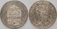 Kleinmünzen-Kaiserreich 25 Pfennig Grosser Adler -