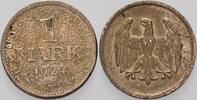 Kleinmünzen - Weimarer Republik 1 Mark Weimarer Republi9k -