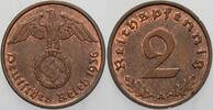 Kleinmünzen - Drittes Reich 2 Reichspfennig Drittes Reich -