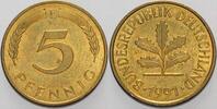 Kleinmünzen 5 Pfennig Bundesrepublik Deutschland -