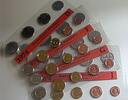 Kursmünzensätze 4 x 1 Pfennig - 5 Deutsche Mark, 10,68 DM Bundesrepublik Deutschland -