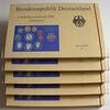 Kursmünzensätze 5 x 1 Pfennig - 5 Deutsche Mark, 12,68 DM Bundesrepublik Deutschland -