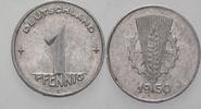Kleinmünzen 1 Pfennig Deutsche Demokratische Republik -