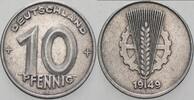 Kleinmünzen 10 Pfennig Deutsche Demokratische Republik -