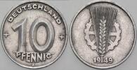 Kleinmünzen 10 Pfennig Deutsche Demokratische Republik -