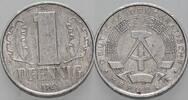 Kleinmünzen 1 Pfennig Deutsche Demokratische Republik -
