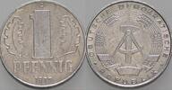 Kleinmünzen 1 Pfennig Deutsche Demokratische Republik -