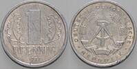 Kleinmünzen 1 Pfennig Deutsche Demokratische Republik -