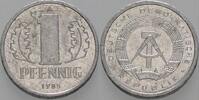 Kleinmünzen 1 Pfennig Deutsche Demokratische Republik -