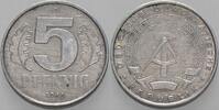 Kleinmünzen 5 Pfennig Deutsche Demokratische Republik -