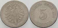 Kleinmünzen-Kaiserreich 5 Pfennig Kleiner Adler -