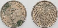 Kleinmünzen-Kaiserreich 5 Pfennig Grosser Adler -