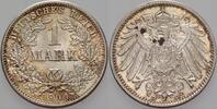 Kleinmünzen-Kaiserreich 1 Mark Grosser Adler -