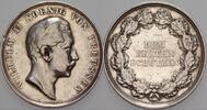 Brandenburg-Preußen Silberne Schieß-Preismedaille zu 3 Mark Wilhelm II. 1888-1918. -