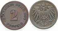 Kleinmünzen-Kaiserreich 2 Pfennig Grosser Adler -
