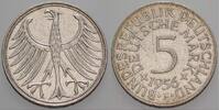 5 Mark Kursmünzen 5 Deutsche Mark Bundesrepublik Deutschland -