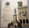 San Marino 8,88 Euro,Kursmünzensatz 1 Cent-2 Euro Republik -