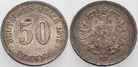 Kleinmünzen-Kaiserreich 50 Pfennig Kleiner Adler -