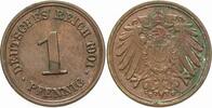 Kleinmünzen-Kaiserreich 1 Pfennig Grosser Adler -