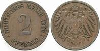 Kleinmünzen-Kaiserreich 2 Pfennig Grosser Adler -