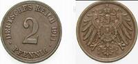 Kleinmünzen-Kaiserreich 2 Pfennig Grosser Adler -