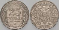 Kleinmünzen-Kaiserreich 25 Pfennig Grosser Adler -