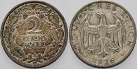 Kleinmünzen - Weimarer Republik 2 Reichsmark Weimarer Republik -