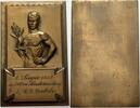 Gelegenheitsmedaillen Bronzeplakette -