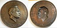 Kunstmedaillen einseitige Bronzegussmedaille -