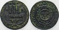 Osnabrück-Stadt 3 Kupferpfennig -