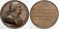 Frankreich Bronzemedaille LOUIS XVIII. -