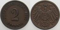 Kleinmünzen-Kaiserreich 2 Pfennig Grosser Adler -