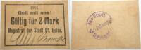 Deutsch Eylau (vorm. Westpreussen) Gültig für 2 Mark Magistrat der Stadt Dt. Eylau -