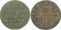Brandenburg-Preußen 6 Pfennig Friedrich III. 1688-1701. -