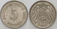 Kleinmünzen-Kaiserreich 5 Pfennig Grosser Adler -