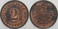 Kleinmünzen-Kaiserreich 2 Pfennig Kleiner Adler -