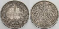 Kleinmünzen-Kaiserreich 1 Mark Grosser Adler -