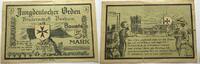 Das Papiernotgeld von Westfalen 5 Mark Baustein Bochum, Kreisfreie Stadt 1914-1948 -