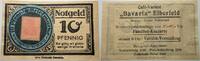Deutsche Kleingeldscheine - Amtliche Verkehrsausg. 10 Pfennig Elberfeld-Stadt - BRIEFMARKENGELD -
