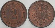 Kleinmünzen-Kaiserreich 2 Pfennig Kleiner Adler -
