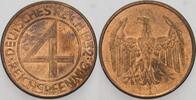 Kleinmünzen - Weimarer Republik 4 Reichspfennig Weimarer Republik -