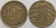 Kleinmünzen - Weimarer Republik 10 Rentenpfennig Weimarer Republik -