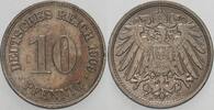 Kleinmünzen-Kaiserreich 10 Pfennig Grosser Adler -