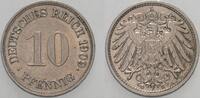 Kleinmünzen-Kaiserreich 10 Pfennig Grosser Adler -