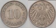 Kleinmünzen-Kaiserreich 10 Pfennig Grosser Adler -