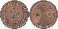 Kleinmünzen - Weimarer Republik 2 Rentenpfennig Weimarer Republik -
