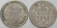 Brandenburg-Preußen 1/6 Taler Friedrich II. 1740-1786. -