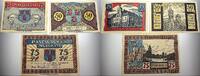 Deutsche Serienscheine 25 + 50 + 75 Pfennig Pasewalk 1918-1922 -