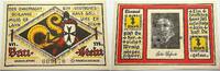 Deutsche Serienscheine 1 Mark Marienburg, 1918-1922. -